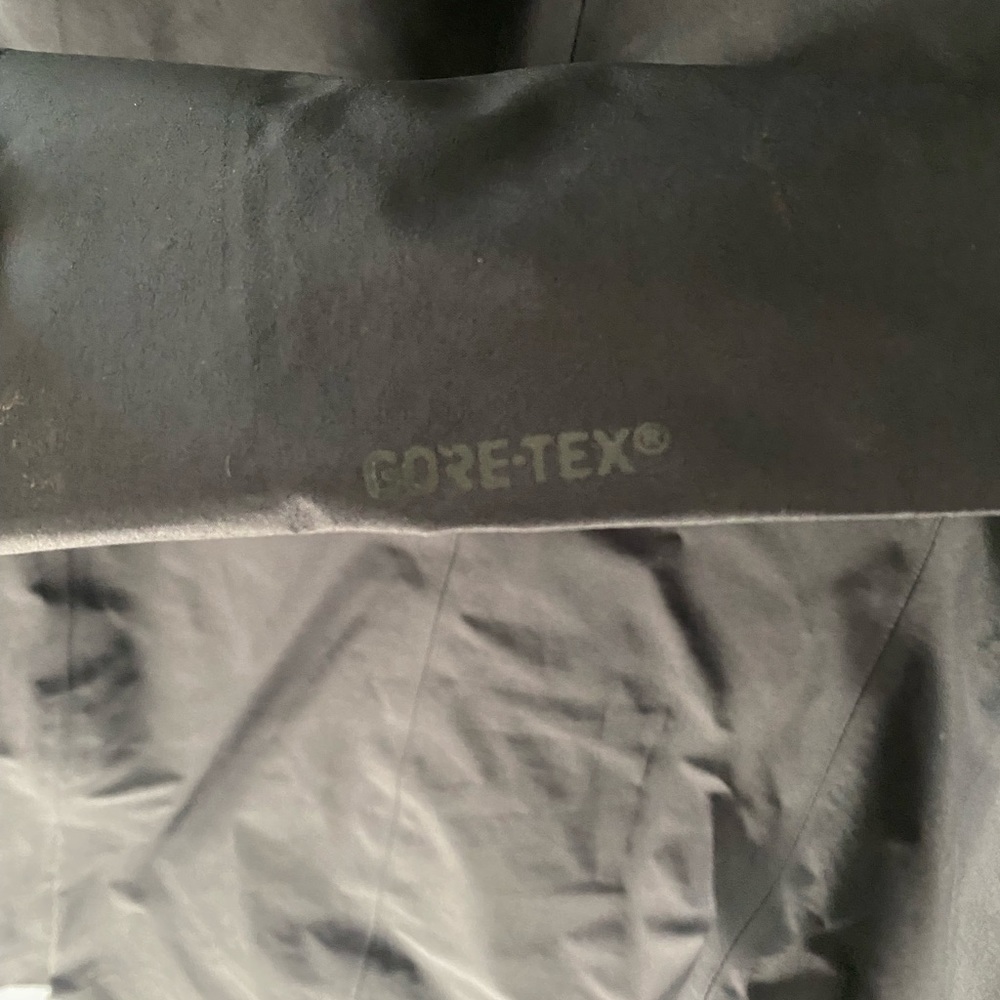 Arc’teryx rain jacket/shell, Gore-Tex material